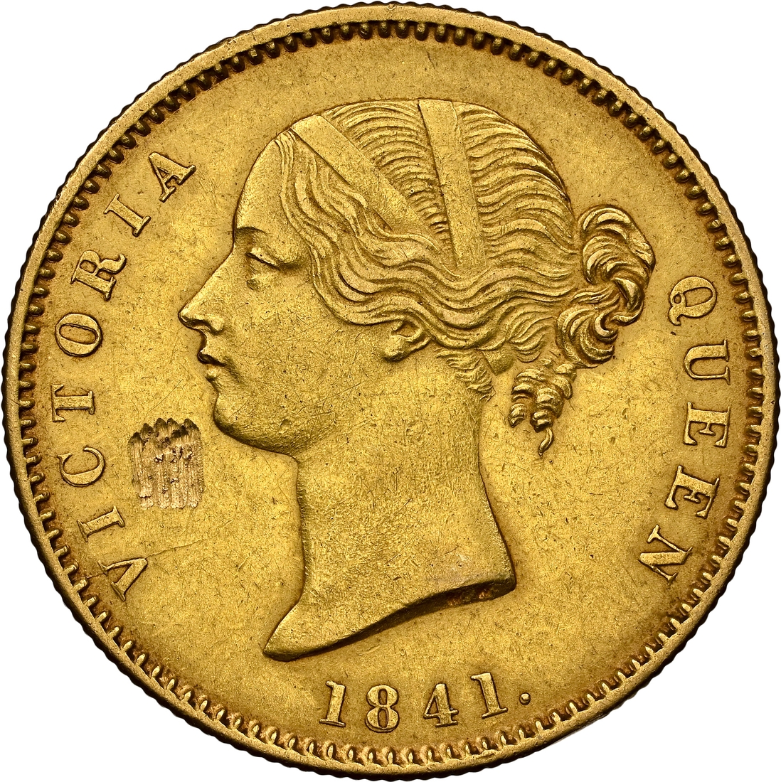 あっさん専用【レア銅板】ミロ-黄金の羽のトカゲ Extremely Rare NGC AU Graded Gold One Mohur Coin of Victoria Queen