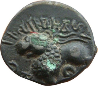 Copper Coin of Satavahana Dynasty