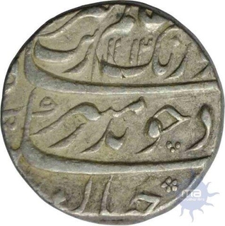 Silver Rupee of Aurangzeb Alamgir Muhayyi-ud-din of Multan mint.