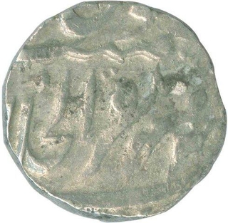 Silver Rupee of Shah Alam II of Akbarabad Mustaqir-al-Khilafat Mint.