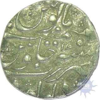 Sawant Singh (1775-1825 AD.), Deogarh Mint, Silver Rupee, in the name of Shah Alam II, AH 1190/17 RY, 11g, 22.70mm. (KM# 3), About Very Fine.