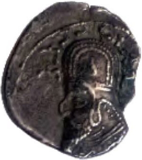 Silver Drachma of Indo Parthians.