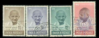 Complete Set of Four Stamps  of India 1948.