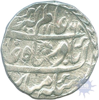 Silver Rupee Coin of Hafiz Rahmat Khan of Rohilkhand.