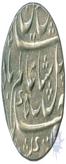 Silver Rupee Coin Murshidabad Mint of Bengal Presidency.