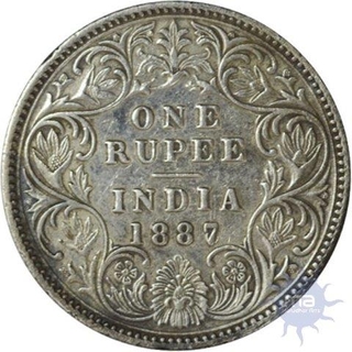 Error Silver Coin of Victoria Queen of 1887.