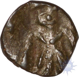 Copper Unit Coin of Kidara Kushanas.