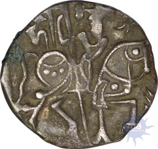 Silver Coin Of Turk and Hindu Shahis Of Kabul and Gandhara.