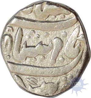 Silver Rupee of Indore in the name of shah alam II.