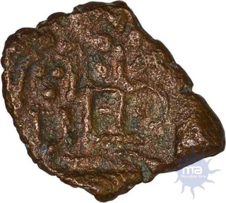 Copper Coin of Ujjaini Region.