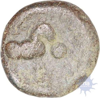 Lead Coin of Chutus Banawasi of Hiranyakas of karnataka.