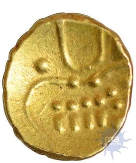 Gold Fanam of Zamorin's .