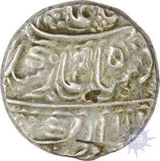 Silver Rupee of Hyderabad Feudatory of dilshadabad in the name of shah alam II.