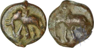 Cast Copper Kakani Coins of Sunga Kingdom.