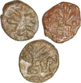 Lead Coins of satkarni I of Maratahawada Region of satavahana Dynasty.