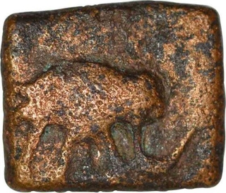 Copper Coin of Bhadravati of City State.