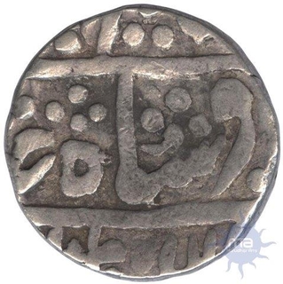 Silver One Rupee Coin of Bundi State.