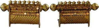 canara designe Antique gold Earrings of Karnataka pattern