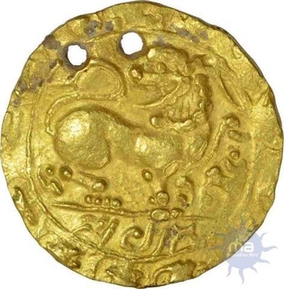 Gold Pagoda Coin of Toyimadeva of Kadamba Dynasty.