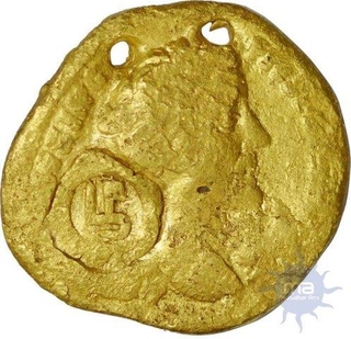 Rare Gold Dinara Coin of King Marcus Aurelius of Roman Empire.