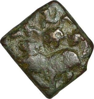 Copper Coin of Satavahana of Satavahanas Dynasty.