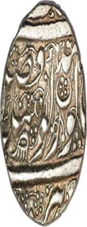 Nanak Shahi Silver Rupee Coin  of Amritsar Mint of  Sikh Empire.