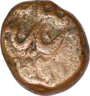 Copper Quarter Paisa Coin of Muhammad Ali of Arcot Nawabs.