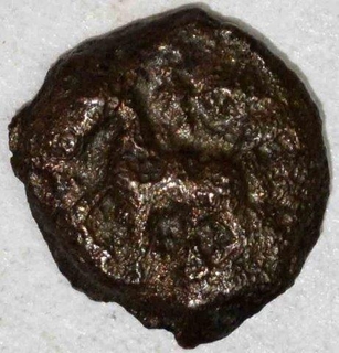 Cast Copper Coin of Kaushambi of City State.