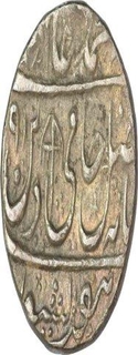 Silver One Rupee Coin of Shah Alam II of Shahjanabad Dar ul khilafa Mint.