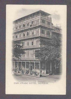 Picture post card of Esplanade Hotel.