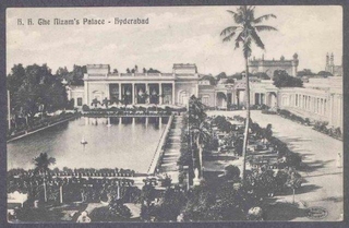 Picture Post Card of Nizams Palace of Hyderabad.