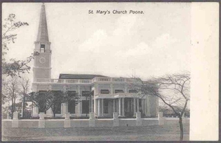 Picture Post Card of St Marys Church.