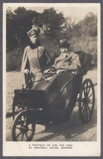 Picture Post Card of A Protrait of His Ministry the King at Craigweil  house of United Kingdom of 1929.