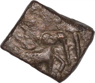 Copper Coin of Kausambhi Region.