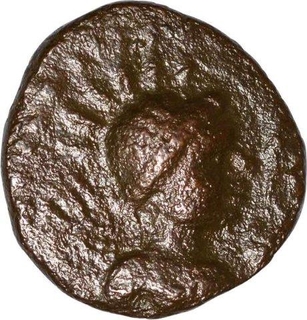 Copper Drachma Coin of Soter Megas of Kushan Dynasty.