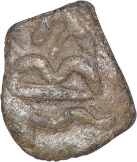 Lead Coin of Satakarni I of Vidarbha Region of Satavahana Dynasty.