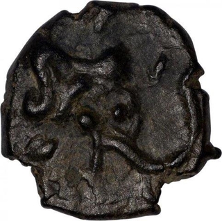 Potin Coin of Satkarni I of Nashik Region of Satavahana Dynasty.