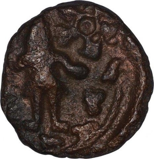 Copper Coin of Ujjaini Region of City state.