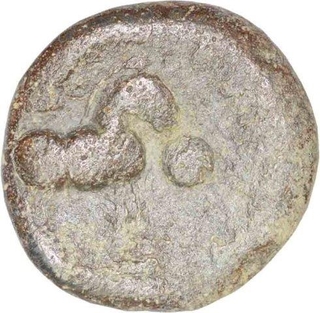 Lead Coin of Hiranyakas of Karnataka of Chutus Banawasi.