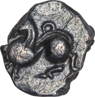 Silver Dramma Coin of Ramachandra of Yadavas of Devagiri.