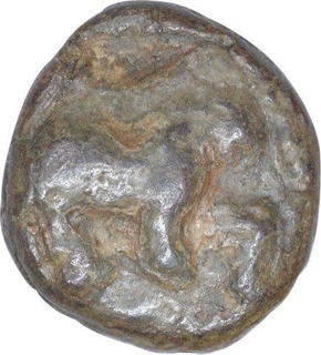 Lead Coin of Satkarni I of Vaidarbha Region of Satavahanas Dynasty.