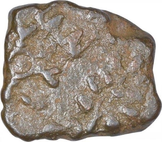 Copper Coin of Ujjaini Region.