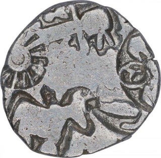 Punch Marked Silver Karshapana Coin of Magadha Janapada.