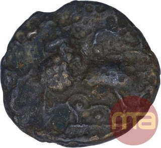 Copper Coin of Siri Satakarni o of Satavahana Dynasty.