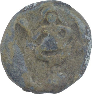 Lead Unit Coin of Early Satavahanas.