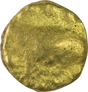 Gold Gadyana Coin of Chalukyas of Badami.