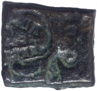 Punch Marked Copper Base Karshapana Coin of Vanga Janapada.