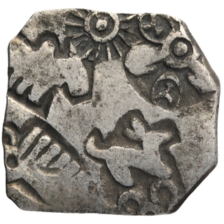 Punch Marked Silver Karshapana Coin of magadha Janapada.