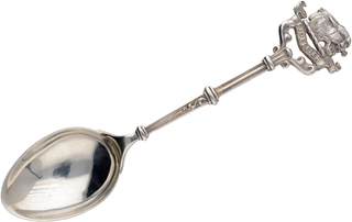 Regimental Silver Spoon of North Bengal Mounted Rifles.