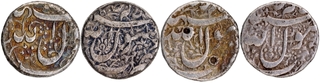 Kalima type Silver Rupee (4) Coins of Jahangir.